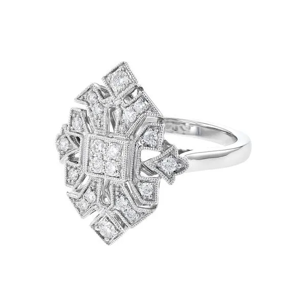 Ladies Diamond Ring Image 2 P.J. Rossi Jewelers Lauderdale-By-The-Sea, FL