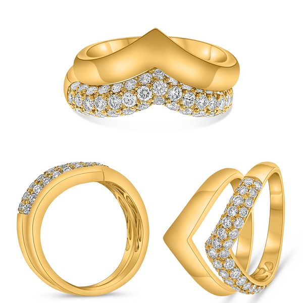 Ladies Diamond Ring P.J. Rossi Jewelers Lauderdale-By-The-Sea, FL