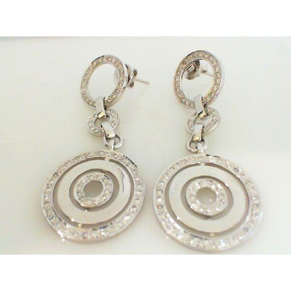 Diamond Earrings Image 2 P.J. Rossi Jewelers Lauderdale-By-The-Sea, FL