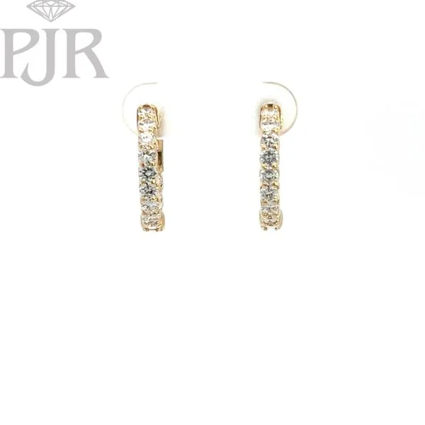 Diamond Earrings Image 2 P.J. Rossi Jewelers Lauderdale-By-The-Sea, FL