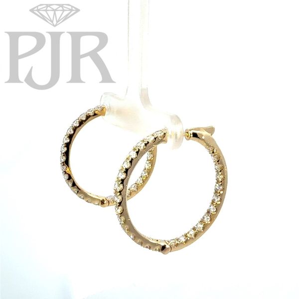 Diamond Earrings Image 2 P.J. Rossi Jewelers Lauderdale-By-The-Sea, FL