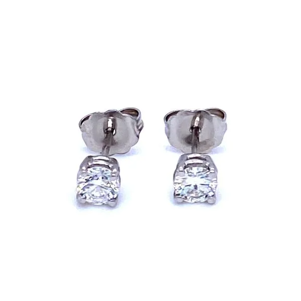 Diamond Stud Earrings P.J. Rossi Jewelers Lauderdale-By-The-Sea, FL