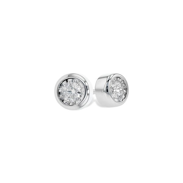 Diamond Stud Earrings P.J. Rossi Jewelers Lauderdale-By-The-Sea, FL