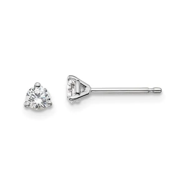 Diamond Stud Earrings P.J. Rossi Jewelers Lauderdale-By-The-Sea, FL