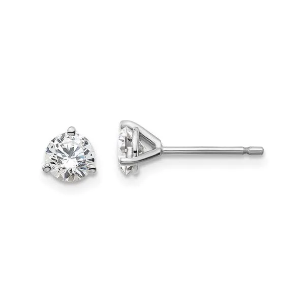 Diamond Stud Earrings P.J. Rossi Jewelers Lauderdale-By-The-Sea, FL