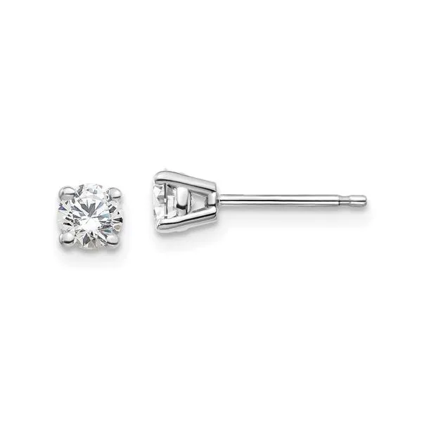 Diamond Stud Earrings P.J. Rossi Jewelers Lauderdale-By-The-Sea, FL