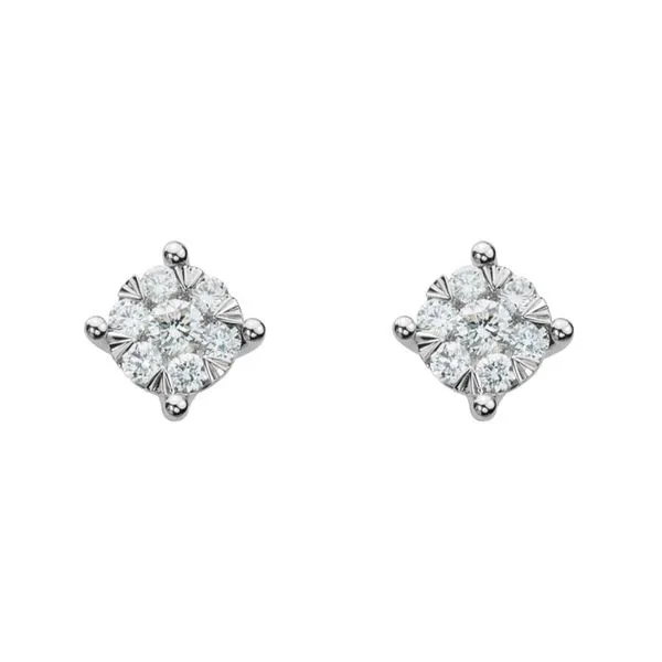 Diamond Stud Earrings P.J. Rossi Jewelers Lauderdale-By-The-Sea, FL