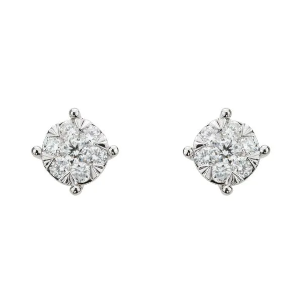 Diamond Stud Earrings P.J. Rossi Jewelers Lauderdale-By-The-Sea, FL
