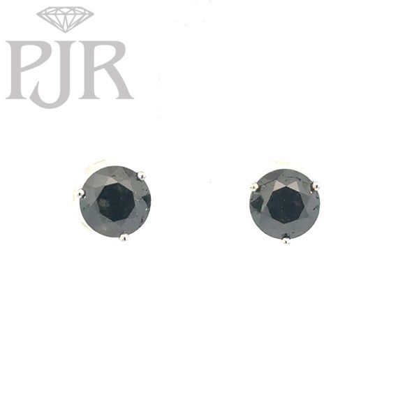 Diamond Stud Earrings Image 2 P.J. Rossi Jewelers Lauderdale-By-The-Sea, FL