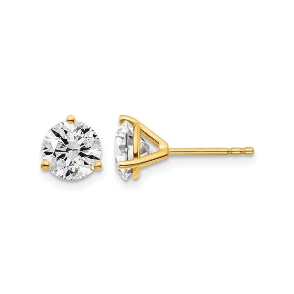 Lab Grown Diamond Stud Earrings P.J. Rossi Jewelers Lauderdale-By-The-Sea, FL