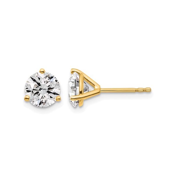 Lab Grown Diamond Stud Earrings P.J. Rossi Jewelers Lauderdale-By-The-Sea, FL