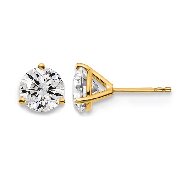 Lab Grown Diamond Stud Earrings P.J. Rossi Jewelers Lauderdale-By-The-Sea, FL