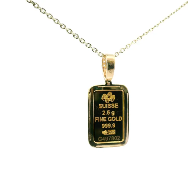 Diamond Pendant Image 2 P.J. Rossi Jewelers Lauderdale-By-The-Sea, FL