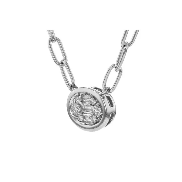 Diamond Necklace Image 2 P.J. Rossi Jewelers Lauderdale-By-The-Sea, FL