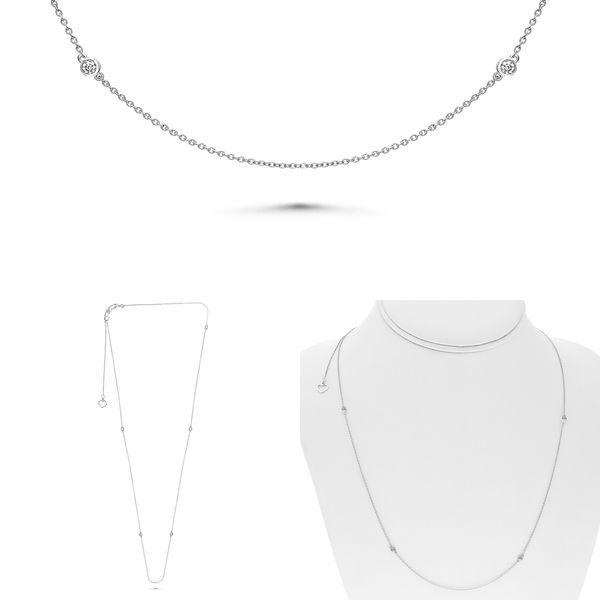 Diamond Necklace P.J. Rossi Jewelers Lauderdale-By-The-Sea, FL