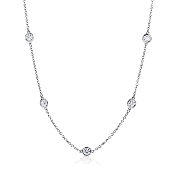 Diamond Necklace P.J. Rossi Jewelers Lauderdale-By-The-Sea, FL