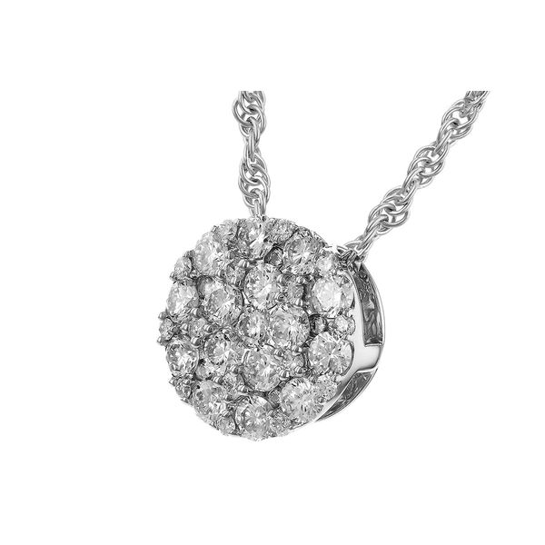 Diamond Necklace Image 2 P.J. Rossi Jewelers Lauderdale-By-The-Sea, FL
