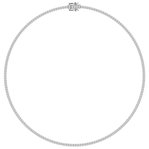 Lab Grown Diamond Necklace Image 2 P.J. Rossi Jewelers Lauderdale-By-The-Sea, FL