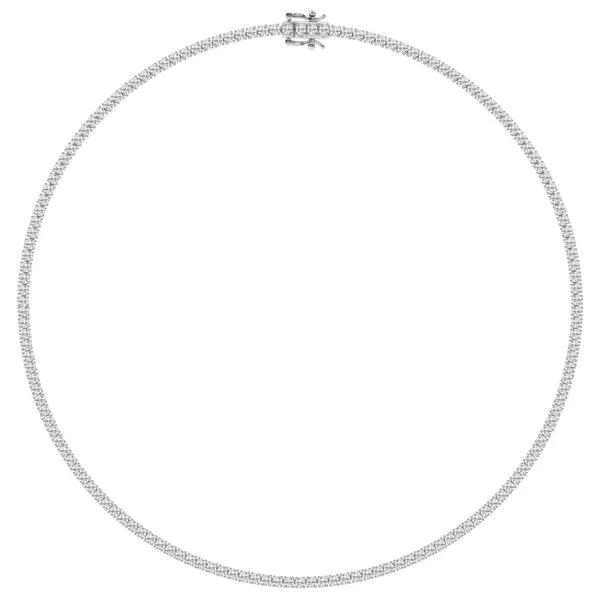 Lab Grown Diamond Necklace Image 2 P.J. Rossi Jewelers Lauderdale-By-The-Sea, FL