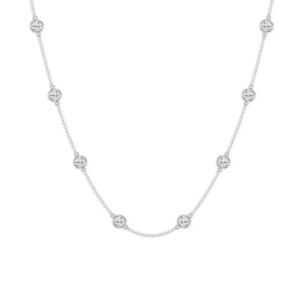 Lab Grown Diamond Necklace P.J. Rossi Jewelers Lauderdale-By-The-Sea, FL