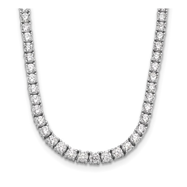 Lab Grown Diamond Necklace Image 2 P.J. Rossi Jewelers Lauderdale-By-The-Sea, FL