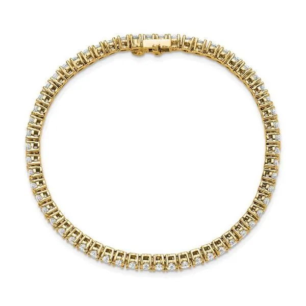 Lab Grown Diamond Bracelet Image 5 P.J. Rossi Jewelers Lauderdale-By-The-Sea, FL