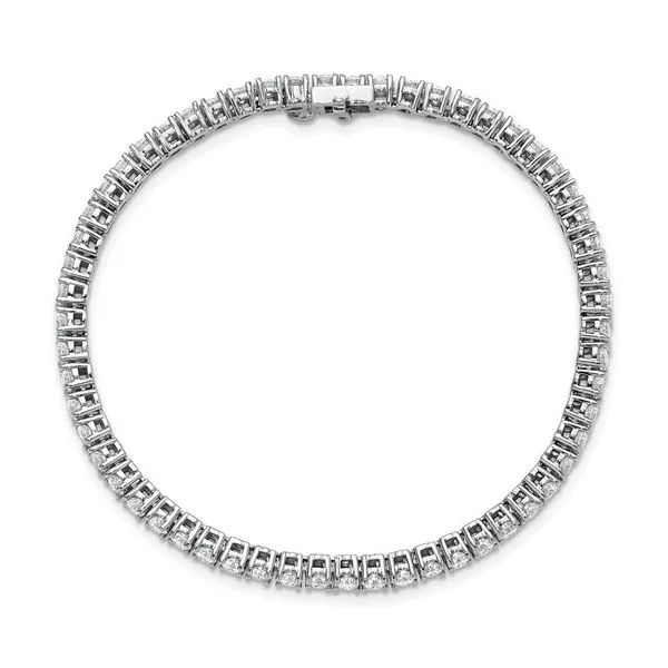 Lab Grown Diamond Bracelet Image 4 P.J. Rossi Jewelers Lauderdale-By-The-Sea, FL