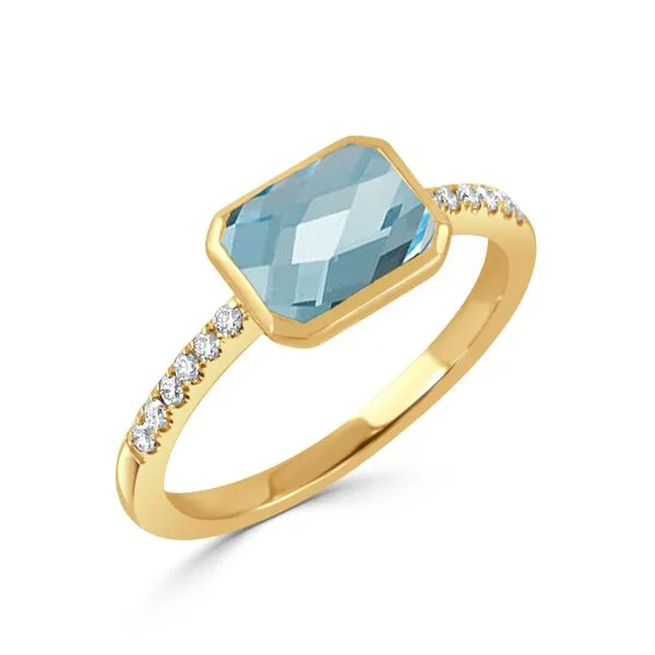 Ladies Gemstone Ring P.J. Rossi Jewelers Lauderdale-By-The-Sea, FL