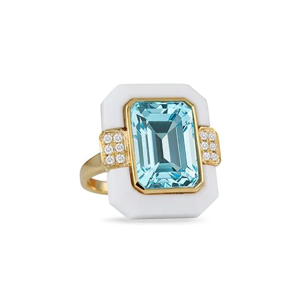 Ladies Gemstone Ring P.J. Rossi Jewelers Lauderdale-By-The-Sea, FL