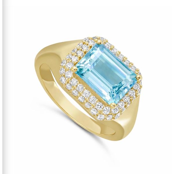 Ladies Gemstone Ring P.J. Rossi Jewelers Lauderdale-By-The-Sea, FL