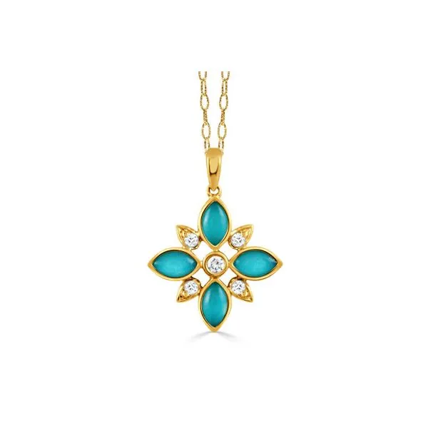 Gemstone Pendant P.J. Rossi Jewelers Lauderdale-By-The-Sea, FL