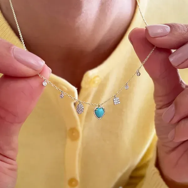 Gemstone Necklace Image 3 P.J. Rossi Jewelers Lauderdale-By-The-Sea, FL