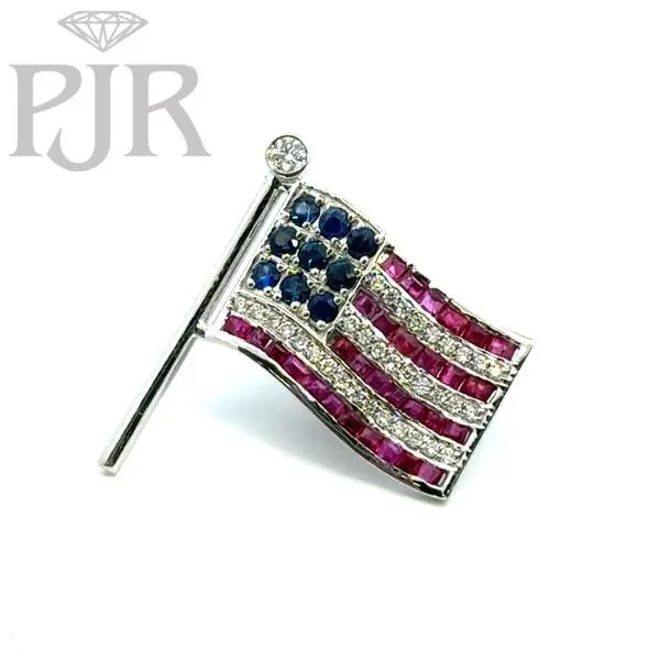 Gemstone Brooch P.J. Rossi Jewelers Lauderdale-By-The-Sea, FL