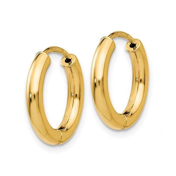 Gold Earrings 001-425-00463 14KY - P.J. Rossi Jewelers | P.J. Rossi  Jewelers | Lauderdale-By-The-Sea, FL