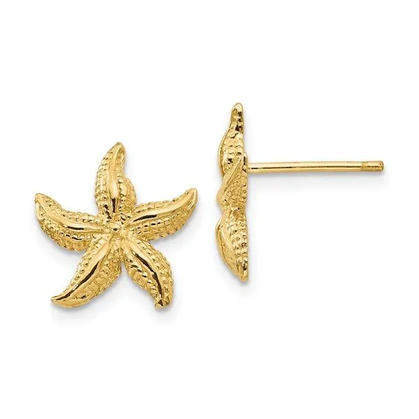 Gold Earrings P.J. Rossi Jewelers Lauderdale-By-The-Sea, FL