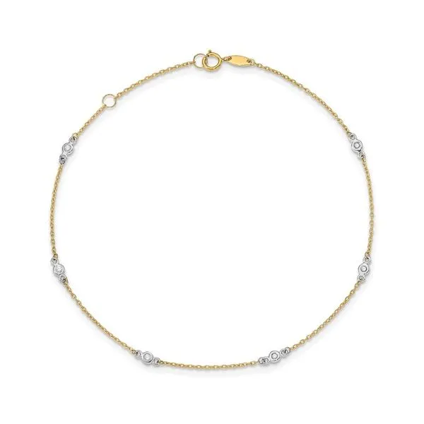 Gold Anklet P.J. Rossi Jewelers Lauderdale-By-The-Sea, FL
