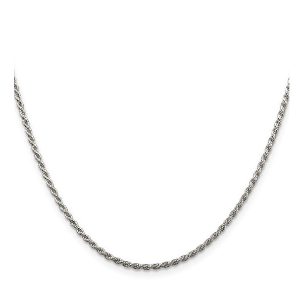 Silver Chain Image 2 P.J. Rossi Jewelers Lauderdale-By-The-Sea, FL