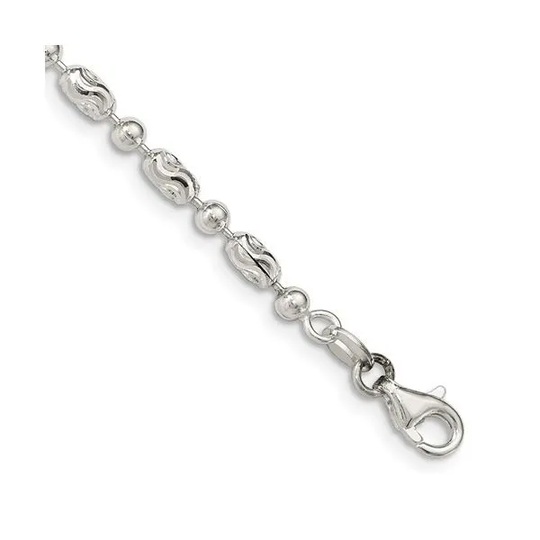 Silver Anklet P.J. Rossi Jewelers Lauderdale-By-The-Sea, FL