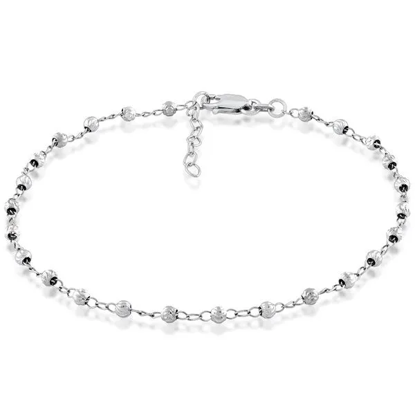 Silver Anklet P.J. Rossi Jewelers Lauderdale-By-The-Sea, FL