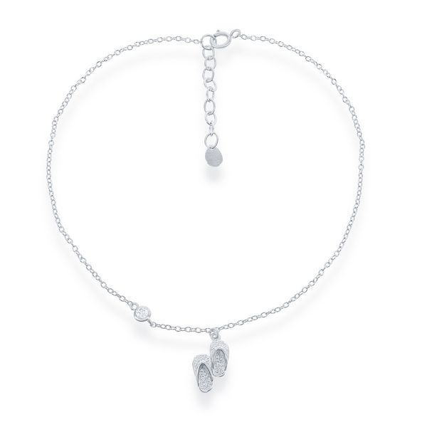 Silver Anklet P.J. Rossi Jewelers Lauderdale-By-The-Sea, FL