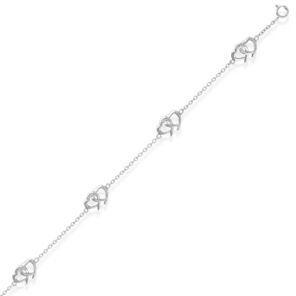 Silver Anklet P.J. Rossi Jewelers Lauderdale-By-The-Sea, FL