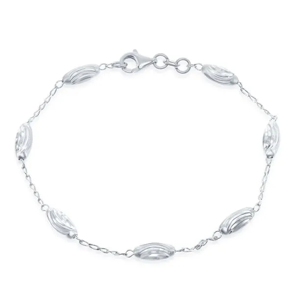 Silver Anklet P.J. Rossi Jewelers Lauderdale-By-The-Sea, FL