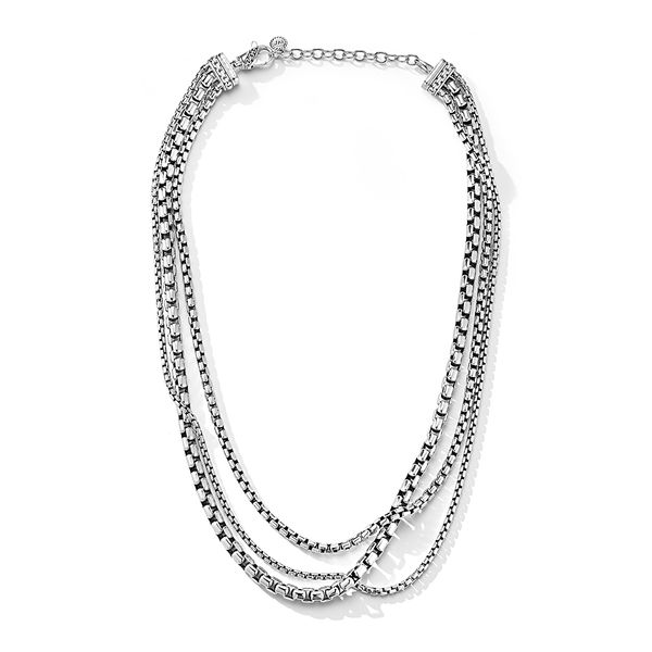 Silver Necklace Image 2 P.J. Rossi Jewelers Lauderdale-By-The-Sea, FL