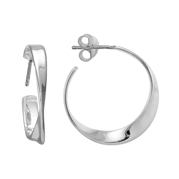 Silver Earrings P.J. Rossi Jewelers Lauderdale-By-The-Sea, FL