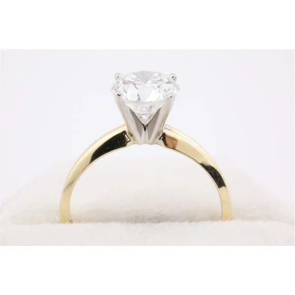 14KY Solitaire Engagement Ring, Lab Grown Diamond 1.60CT, Image 3 Puckett's Fine Jewelry Benton, KY