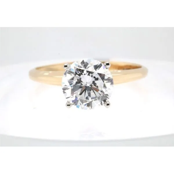 14KY Solitaire Engagement Ring, Lab Grown Diamond 1.60CT, Puckett's Fine Jewelry Benton, KY
