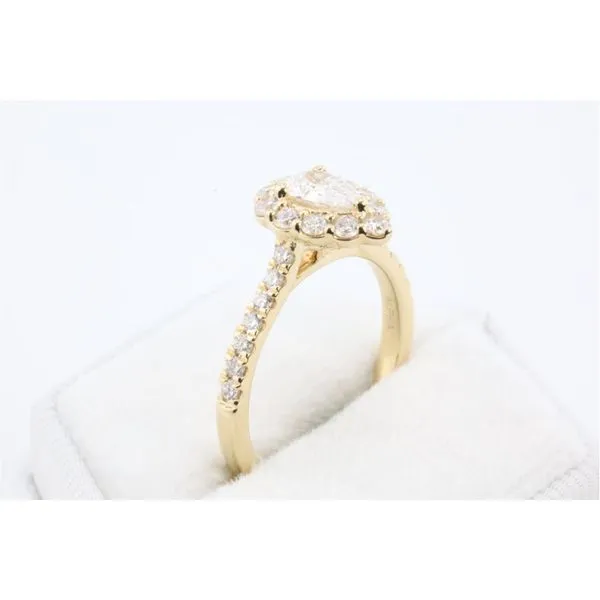 14K Yellow Gold Lab Grown Diamond Engagement Image 2 Puckett's Fine Jewelry Benton, KY