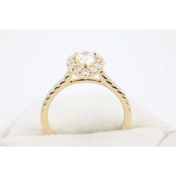 14K Yellow Gold Lab Grown Diamond Engagement Image 3 Puckett's Fine Jewelry Benton, KY