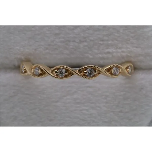 14K Yellow Gold Ladies Diamond Band Puckett's Fine Jewelry Benton, KY