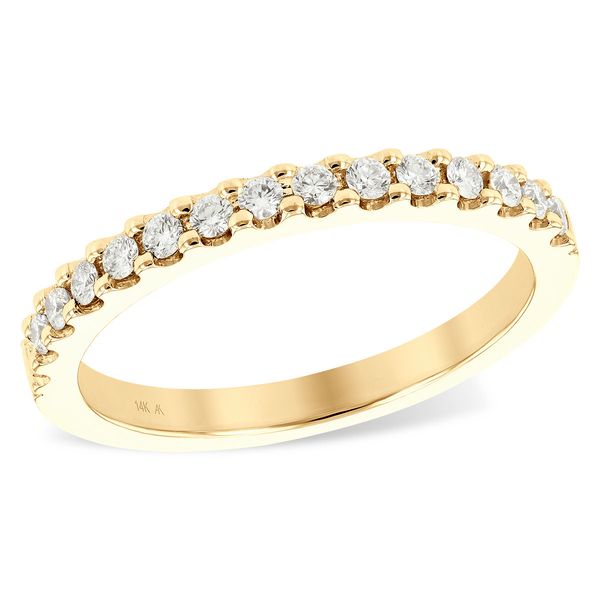 14K Yellow Gold Ladies Diamond Band Puckett's Fine Jewelry Benton, KY